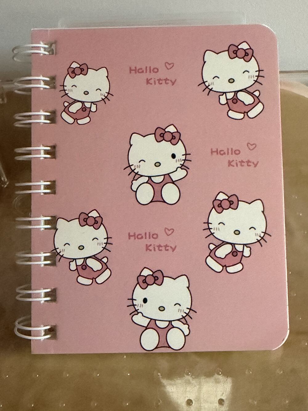 #HK-501 Hello Kitty Mini Spiral Notebook